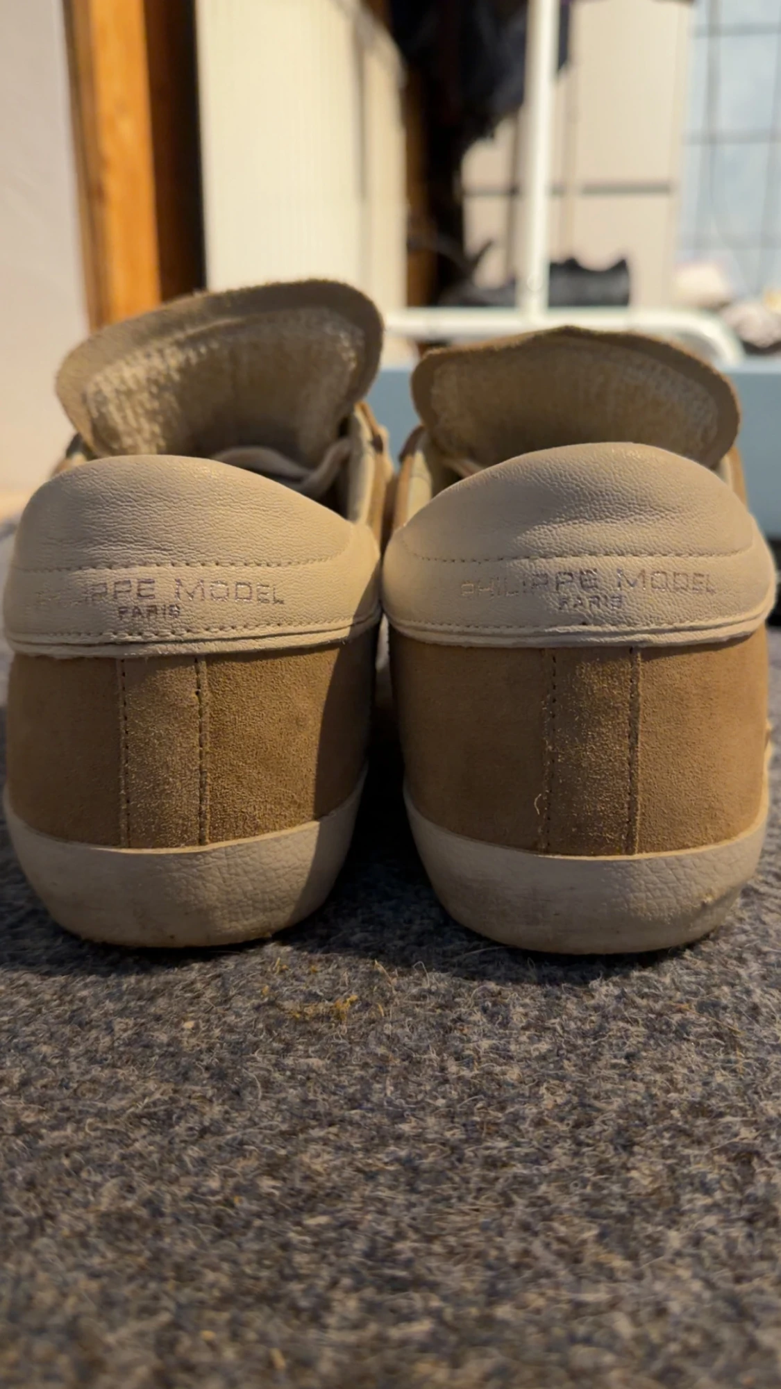 Beige Philippe Model sneakers mocka - 3