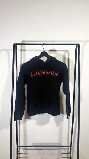 LANVIN Stickad Hoodie - 12/152 - Stickad - LIMITERAD - LIMITERAD LANVIN Stickad Hoodie - Stickad - 12/152 - Svart
