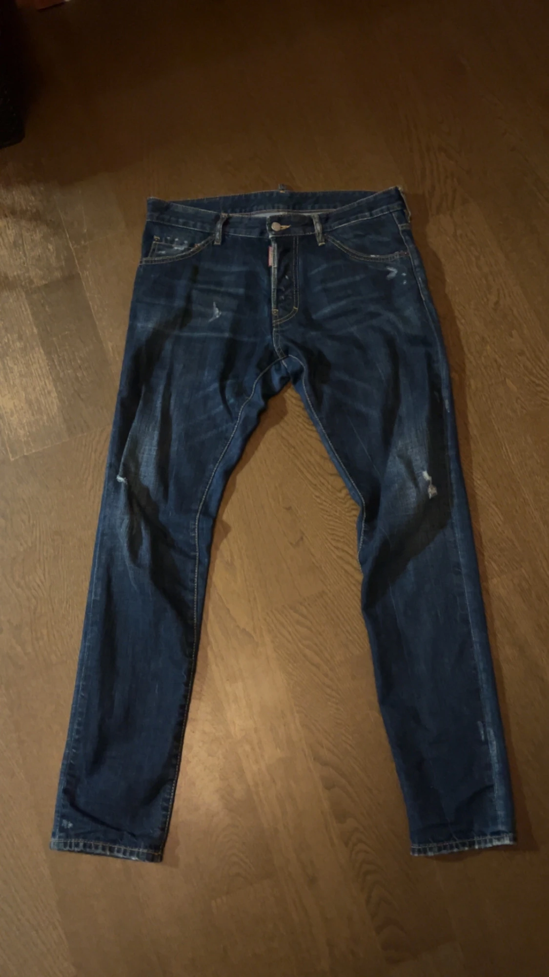 Riktigt feta DSQUARED2 denim blue jeans i bra skick. - 1
