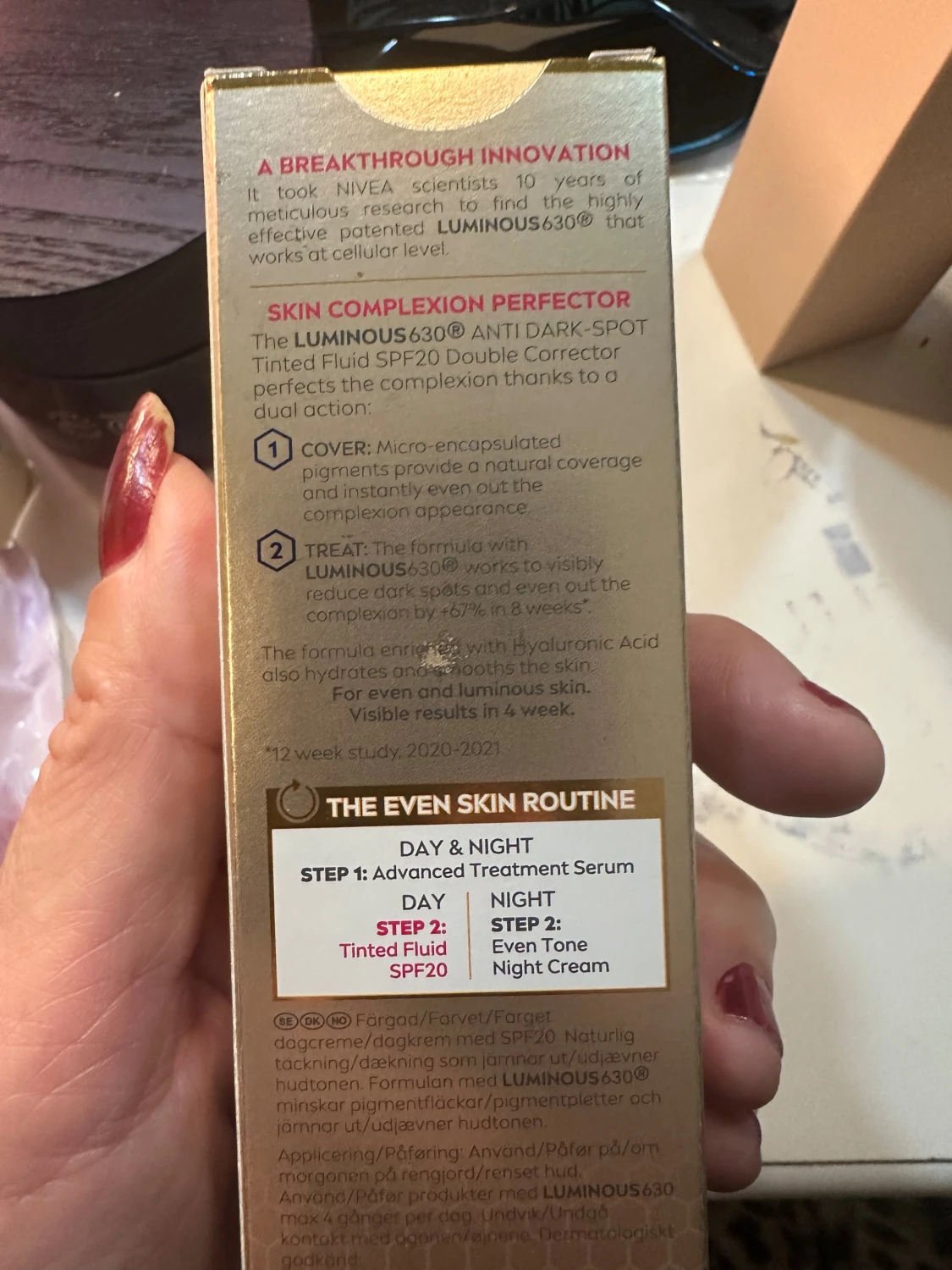 NIVEA Cellular Luminous630 Tinted Fluid - 2