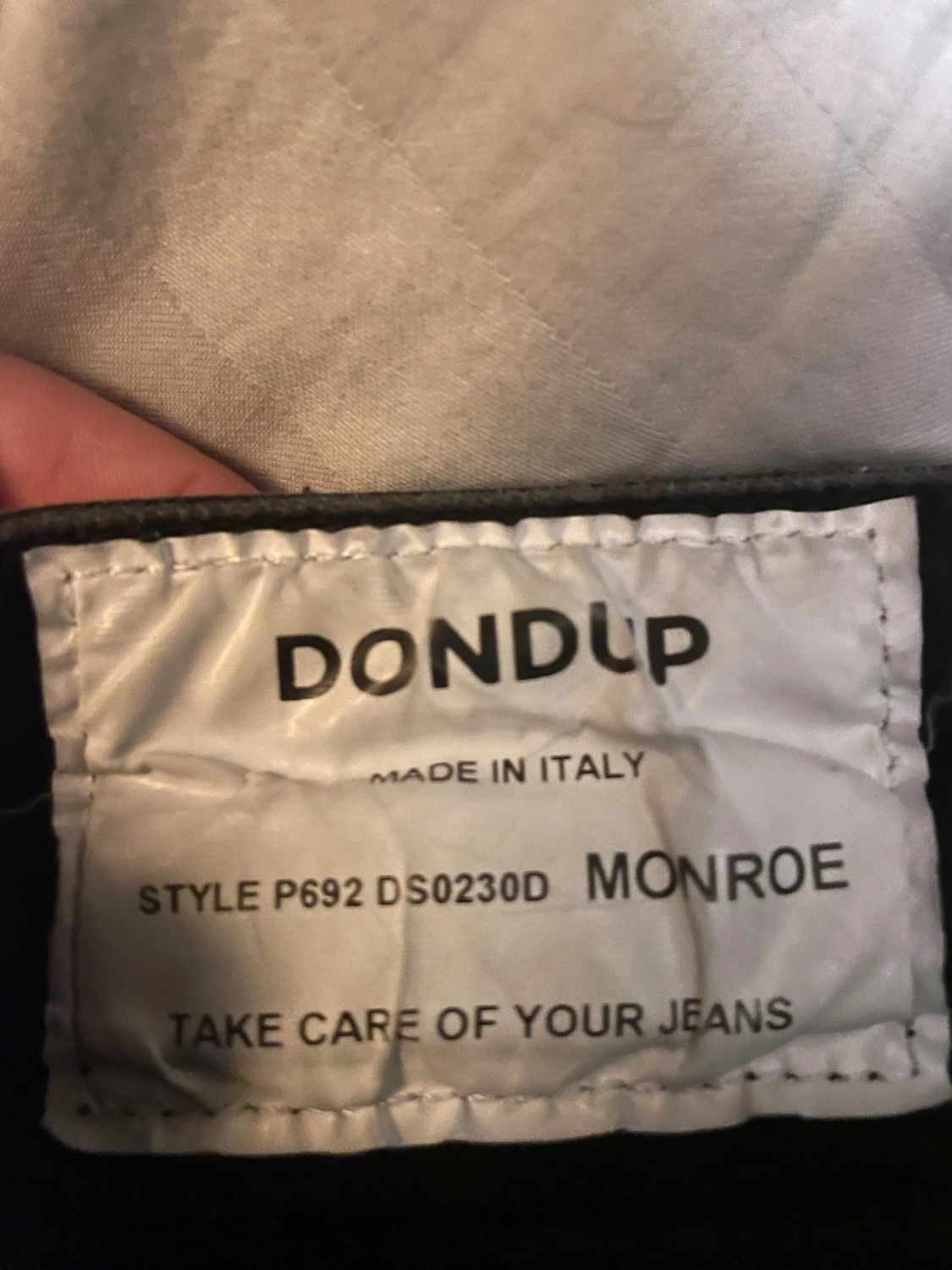 Svarta Dondup jeans - 2