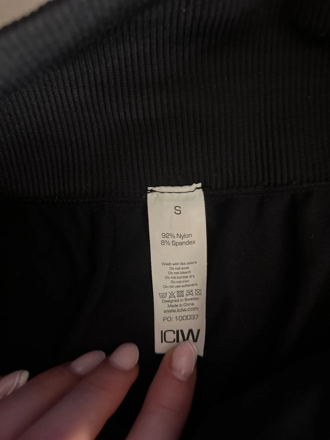 Svarta högmidjade träningsshorts ICANIWILL - 3