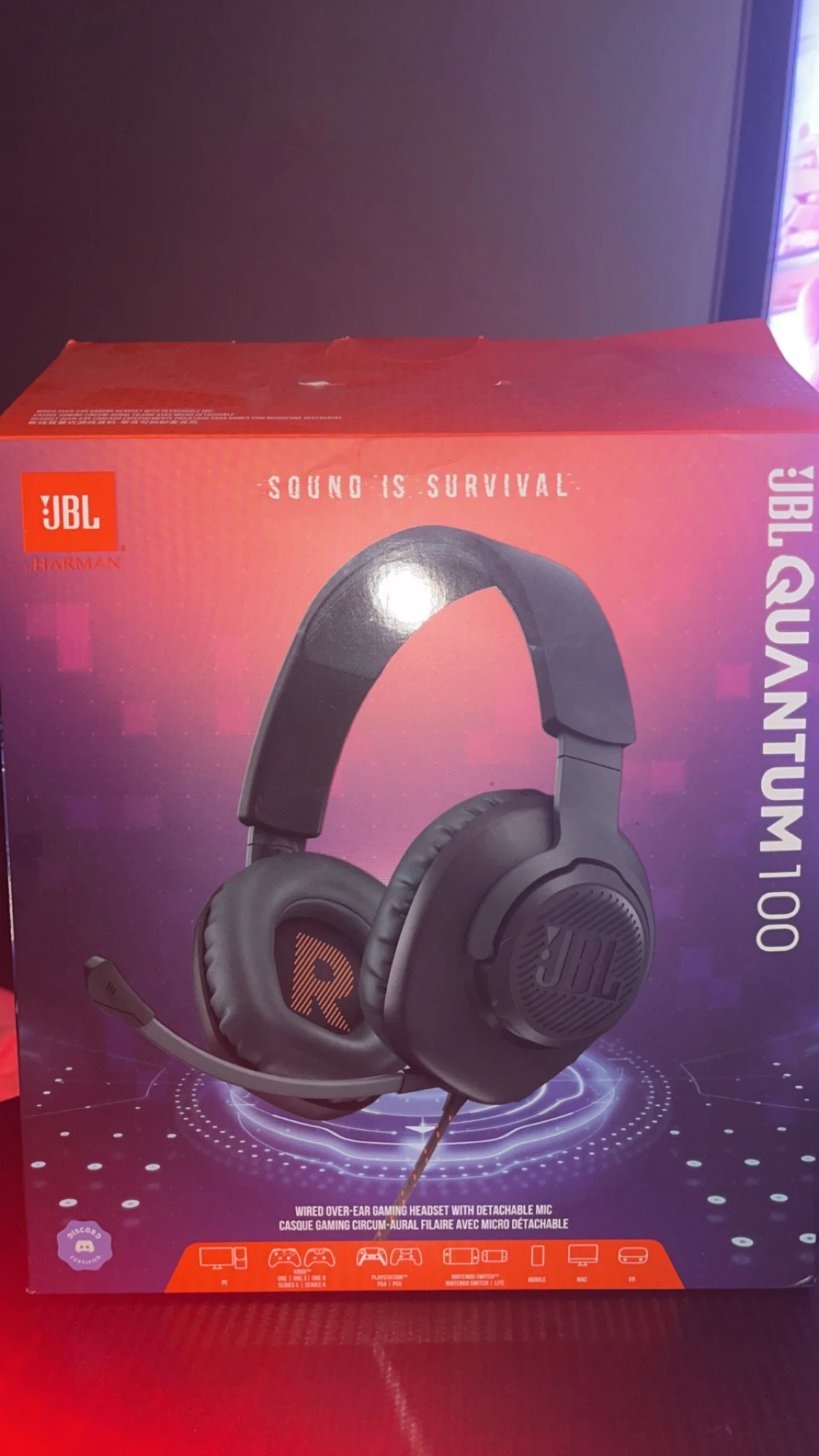 JBL Quantum 100