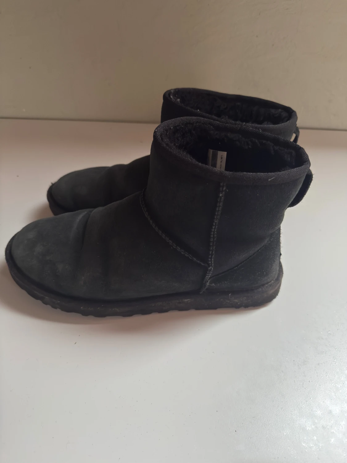 Svarta UGG boots i mocka - 1