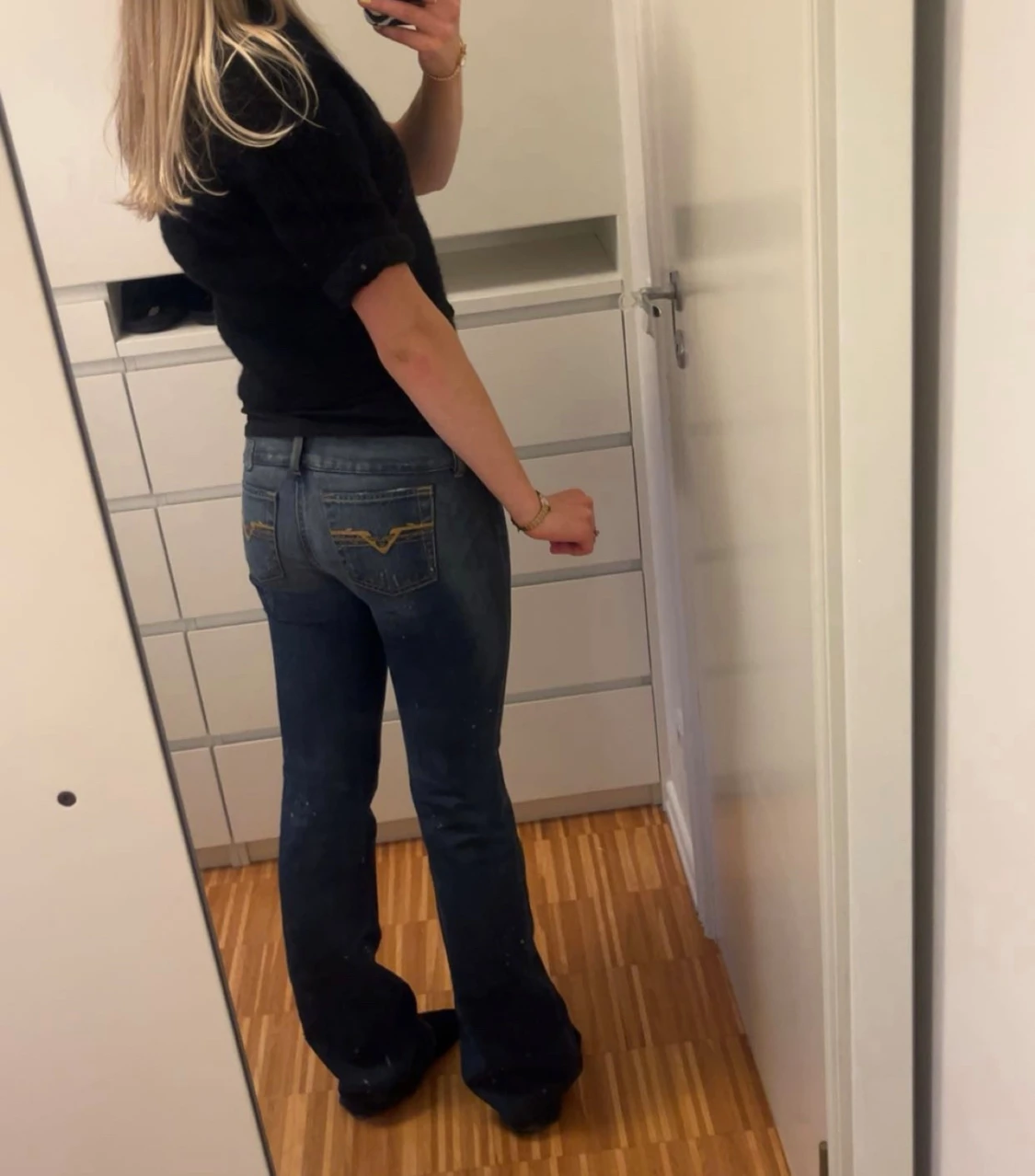 Lågmidjade vintage diesel jeans - 1