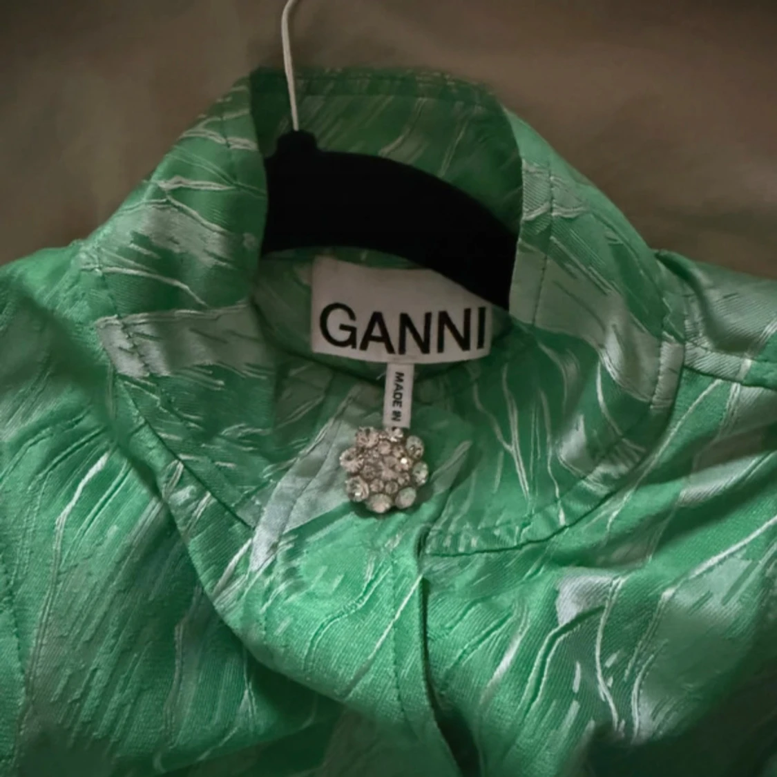 Grön klänning från Ganni - 1