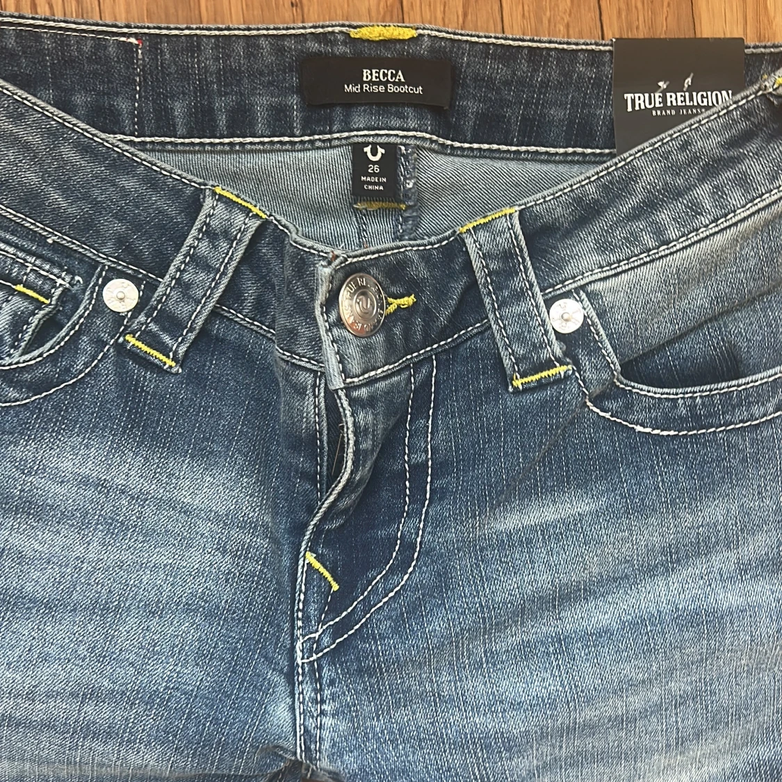 True Religion Becca Bootcut Jeans W26 - 1