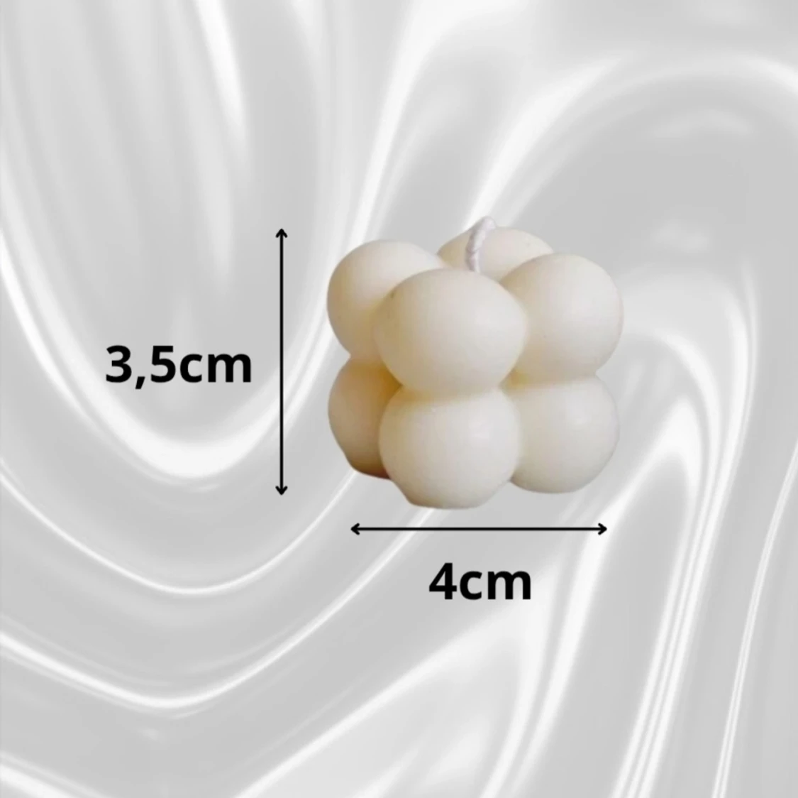 Ljus 100% stearin - 1