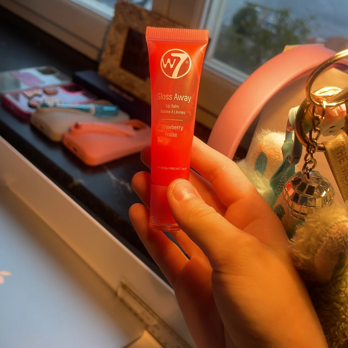 W7 Gloss Away Strawberry Lip Balm - 1