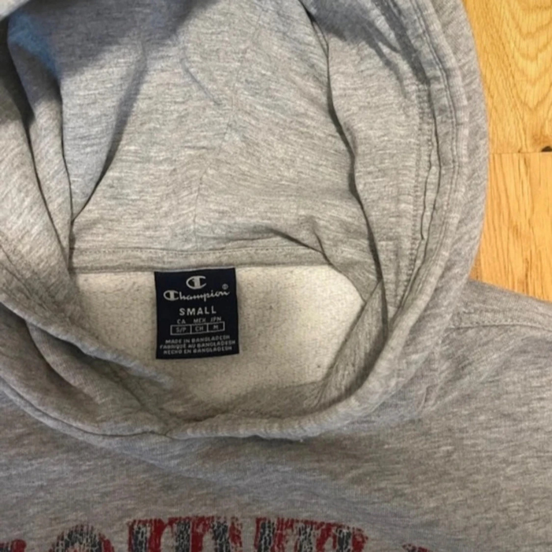 Grå Champion hoodie Nashville S - 3