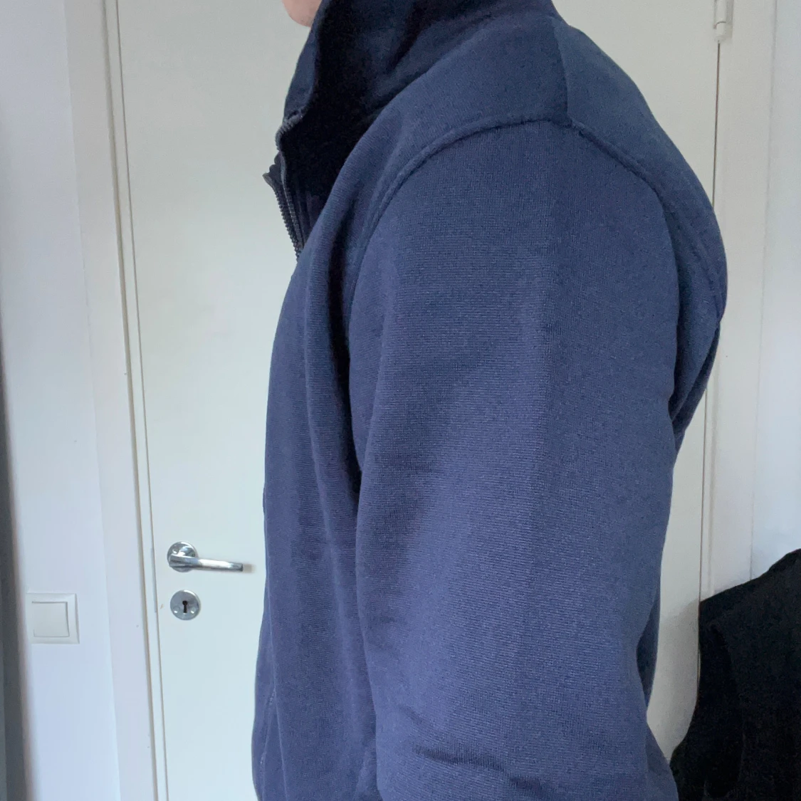 Mörkblå Fullzip - 1