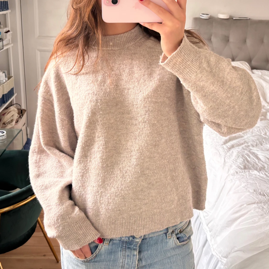 Stickad tröja!  - 1