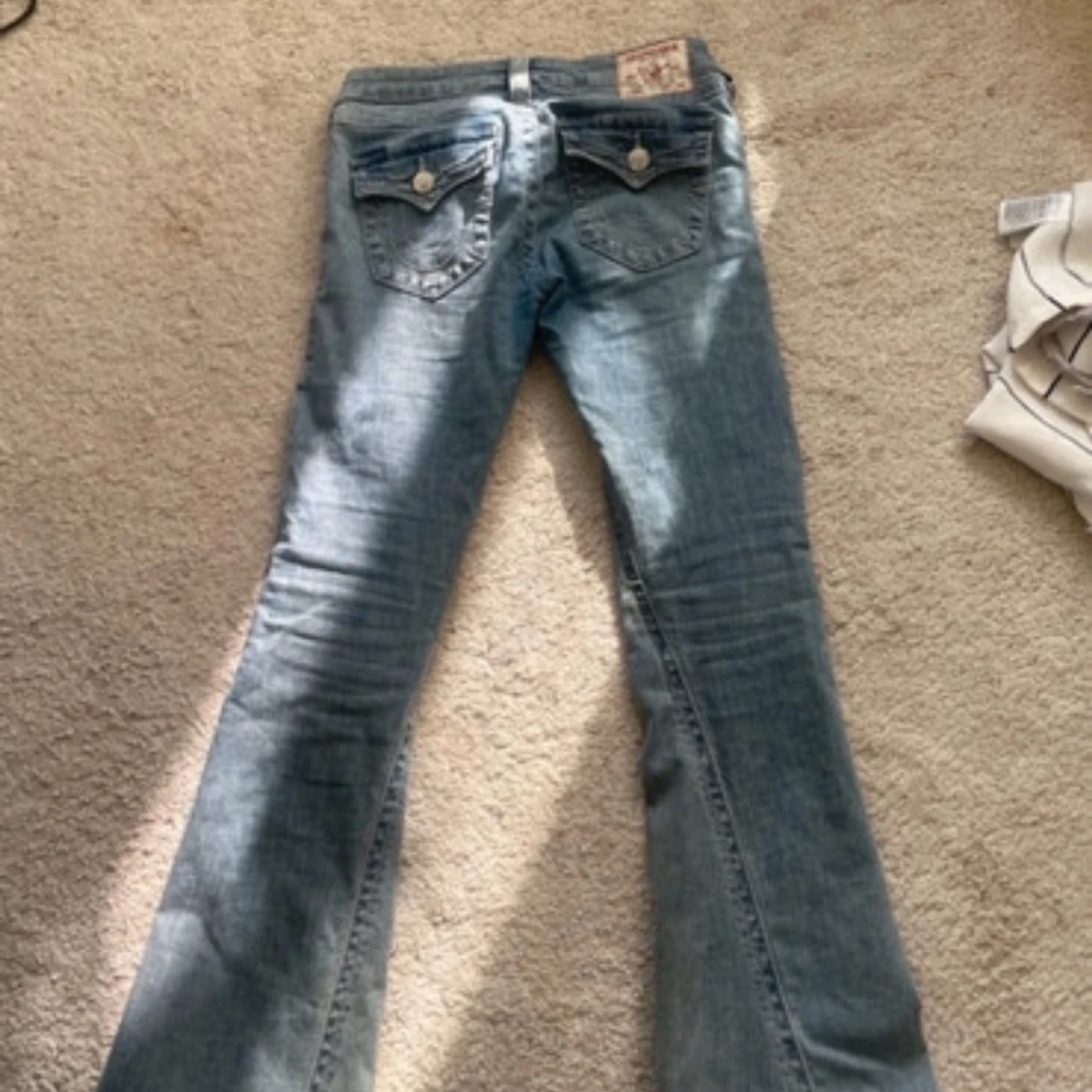 True Religion ljusblå bootcut joey - 3