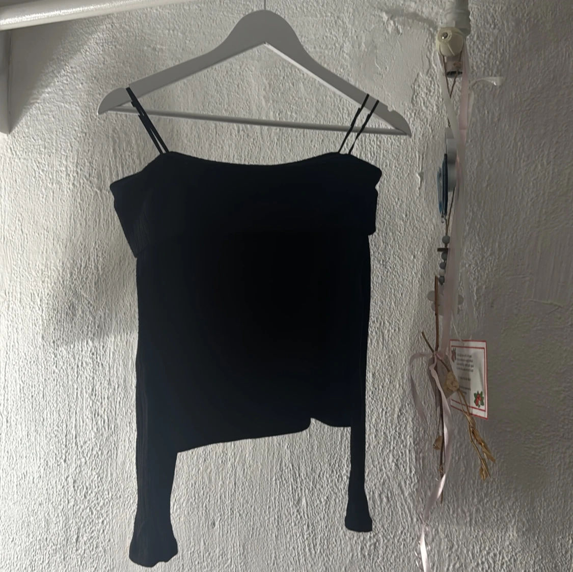 Svart långärmad topp från Stradivarius - 1