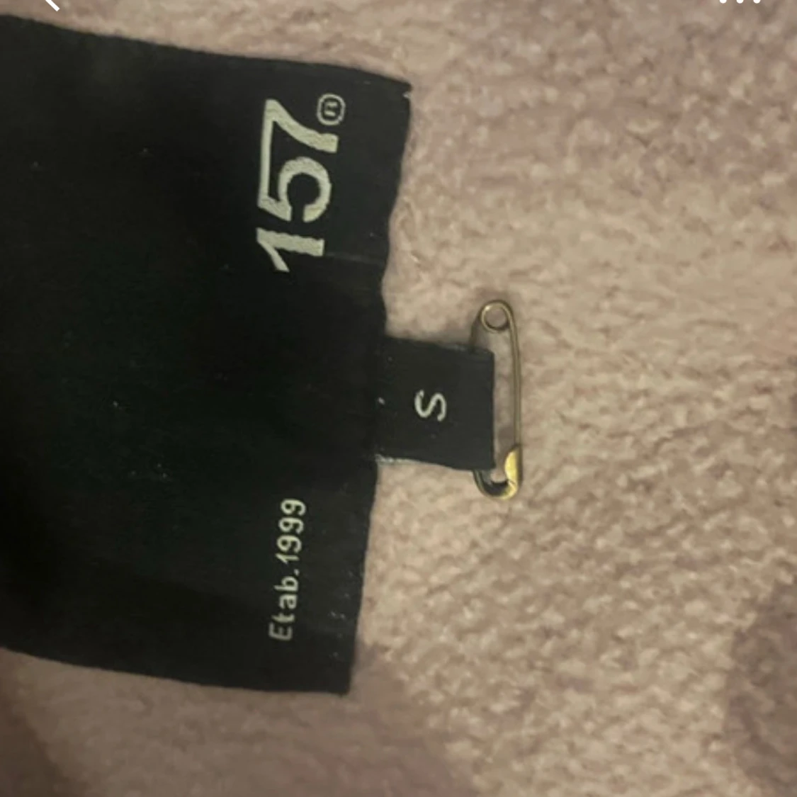 Ljusrosa hoodie från 157, storlek S - 1