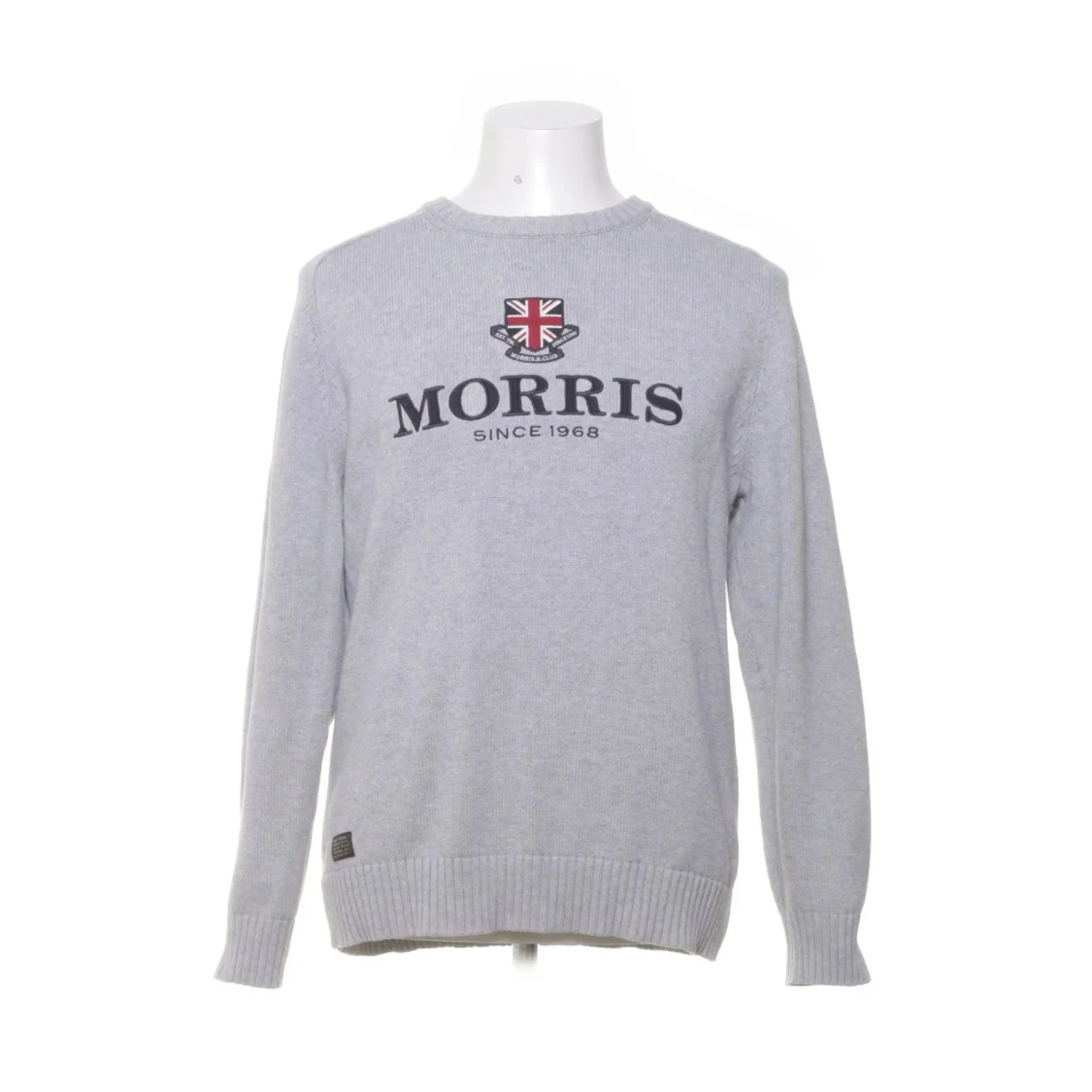 Grå stickad tröja Morris