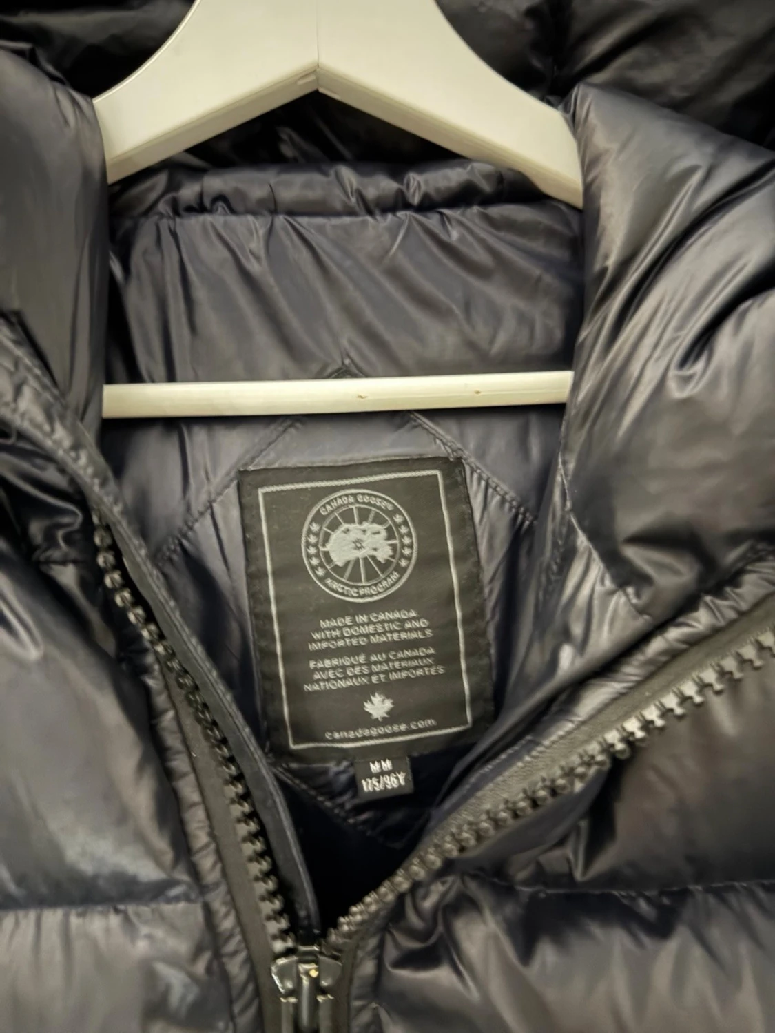 Canada Goose crofton black logo - 2