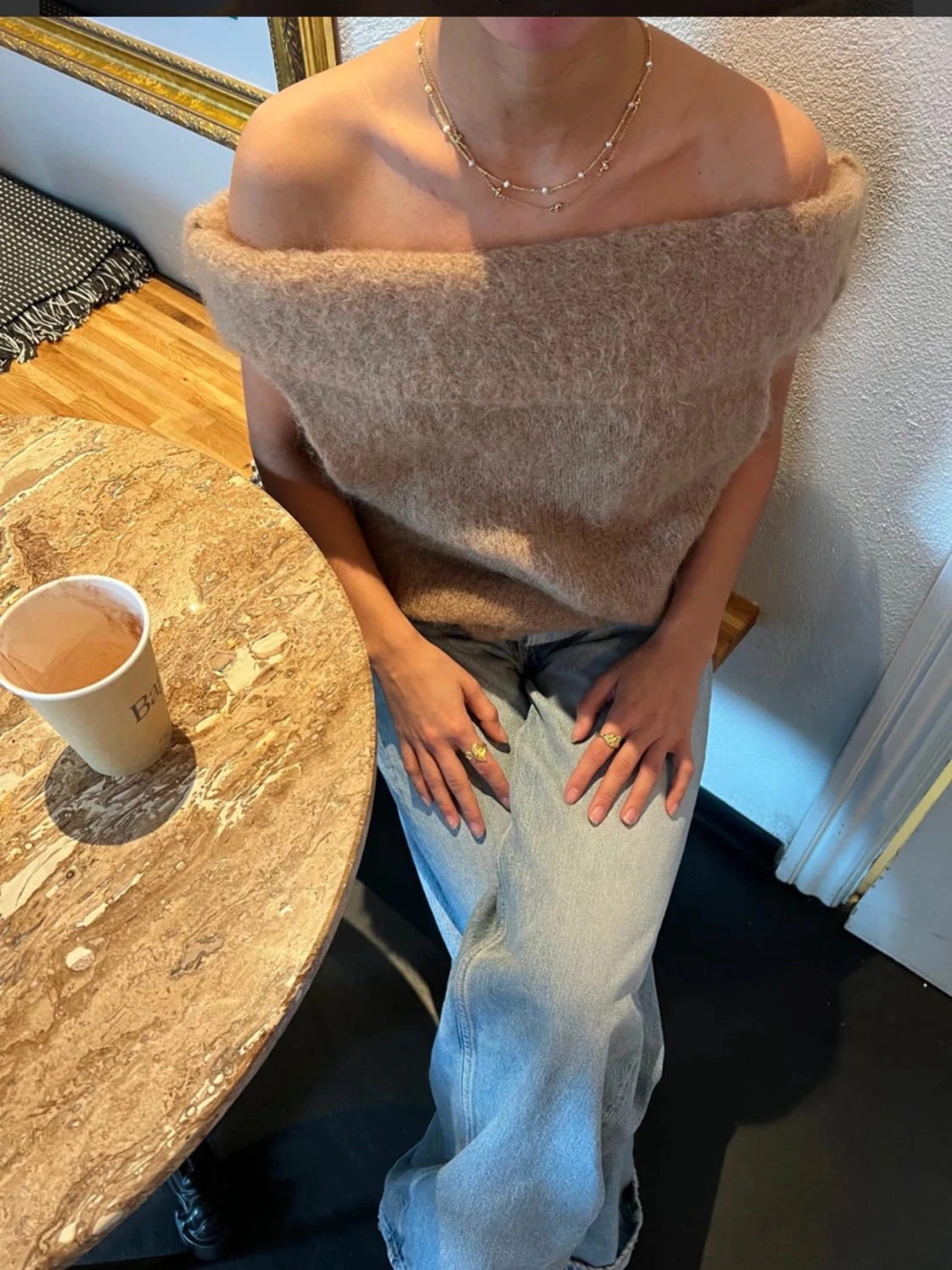 Mohair Off-Shoulder - 2