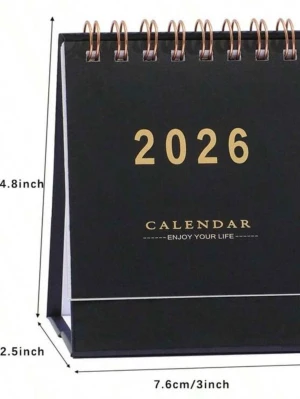 Mini bord calender 2026  -  en bordskalender för 2026