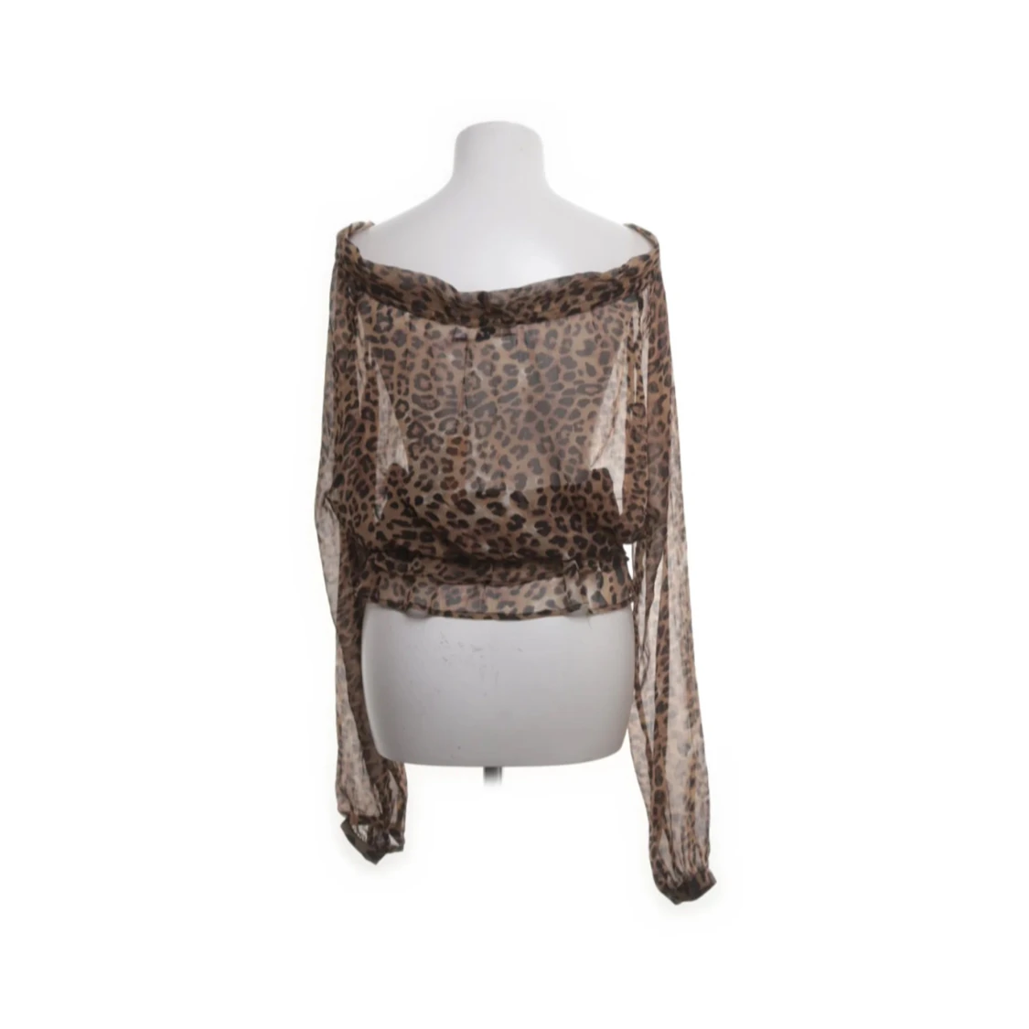 blus med leopardmönster - 1