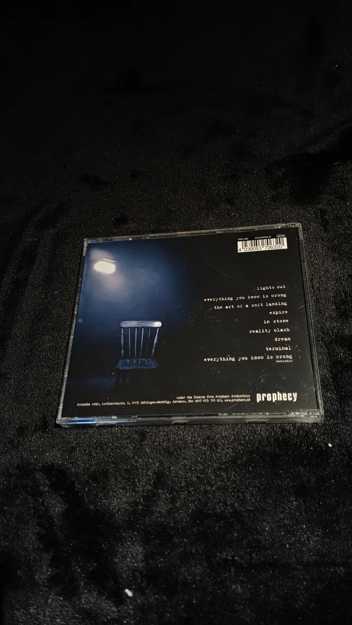 Antimatter Lights Out CD - 2