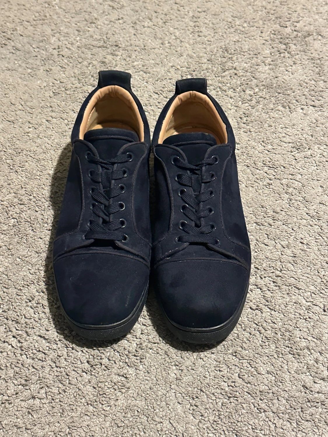 Mörkblå Christian Louboutin skor - 1