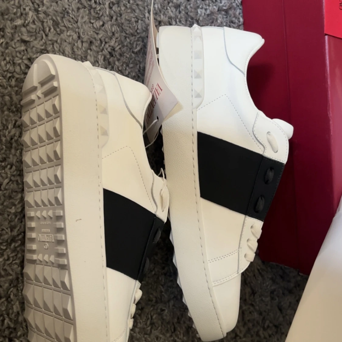 Valentino Garavani Open sneakers vit/svart - 1