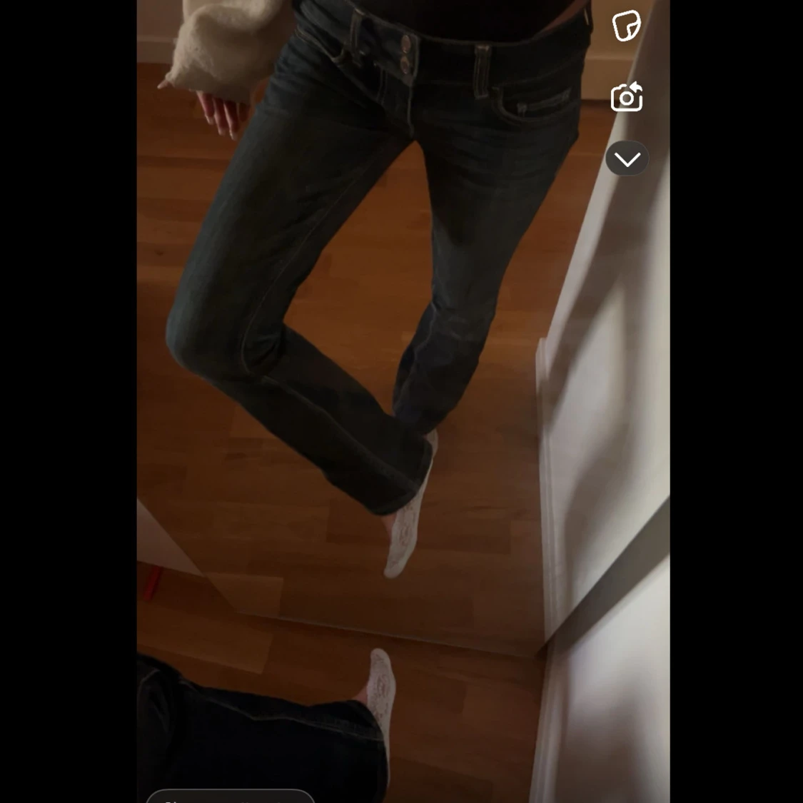 Bootcut low wasted jeans💙 - 4