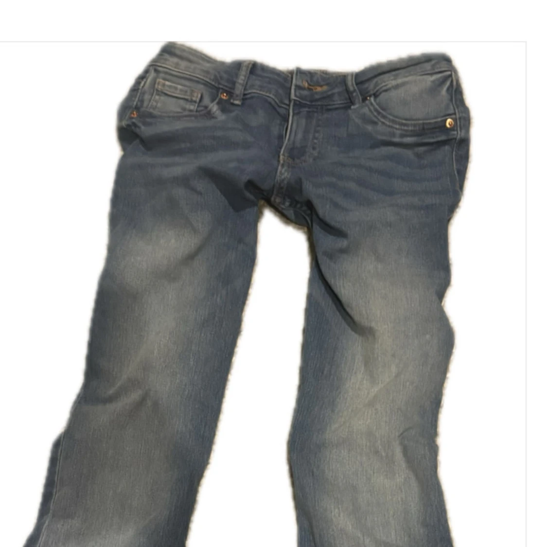 Blå bootcut jeans från Levi's - 1