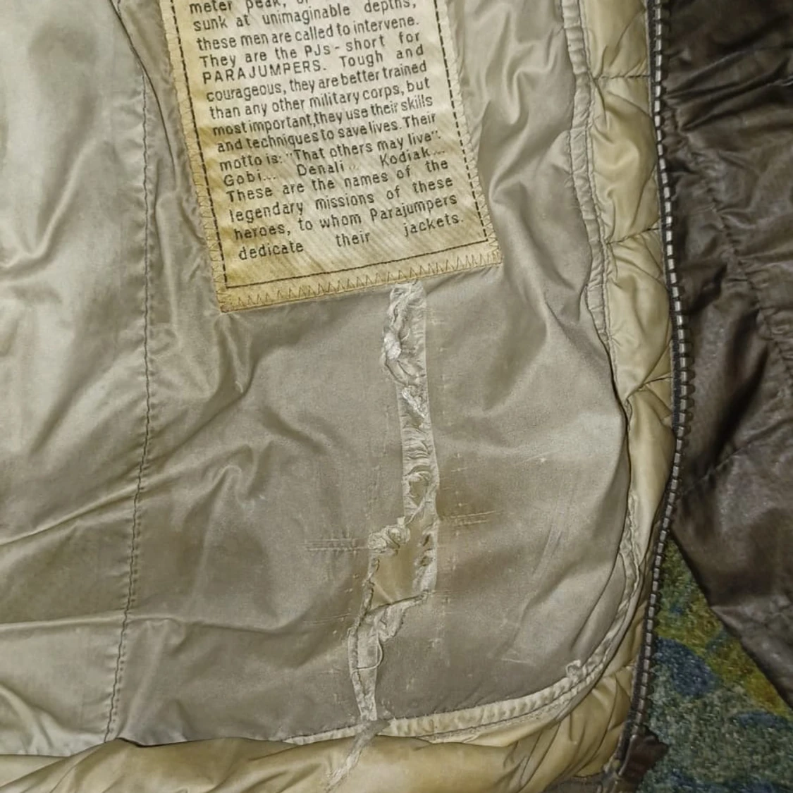 Grå Parajumpers pufferjacka herr - 4