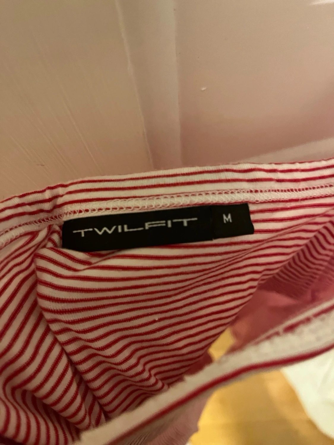 Randig röd och vit linnetopp Twilfit - 2