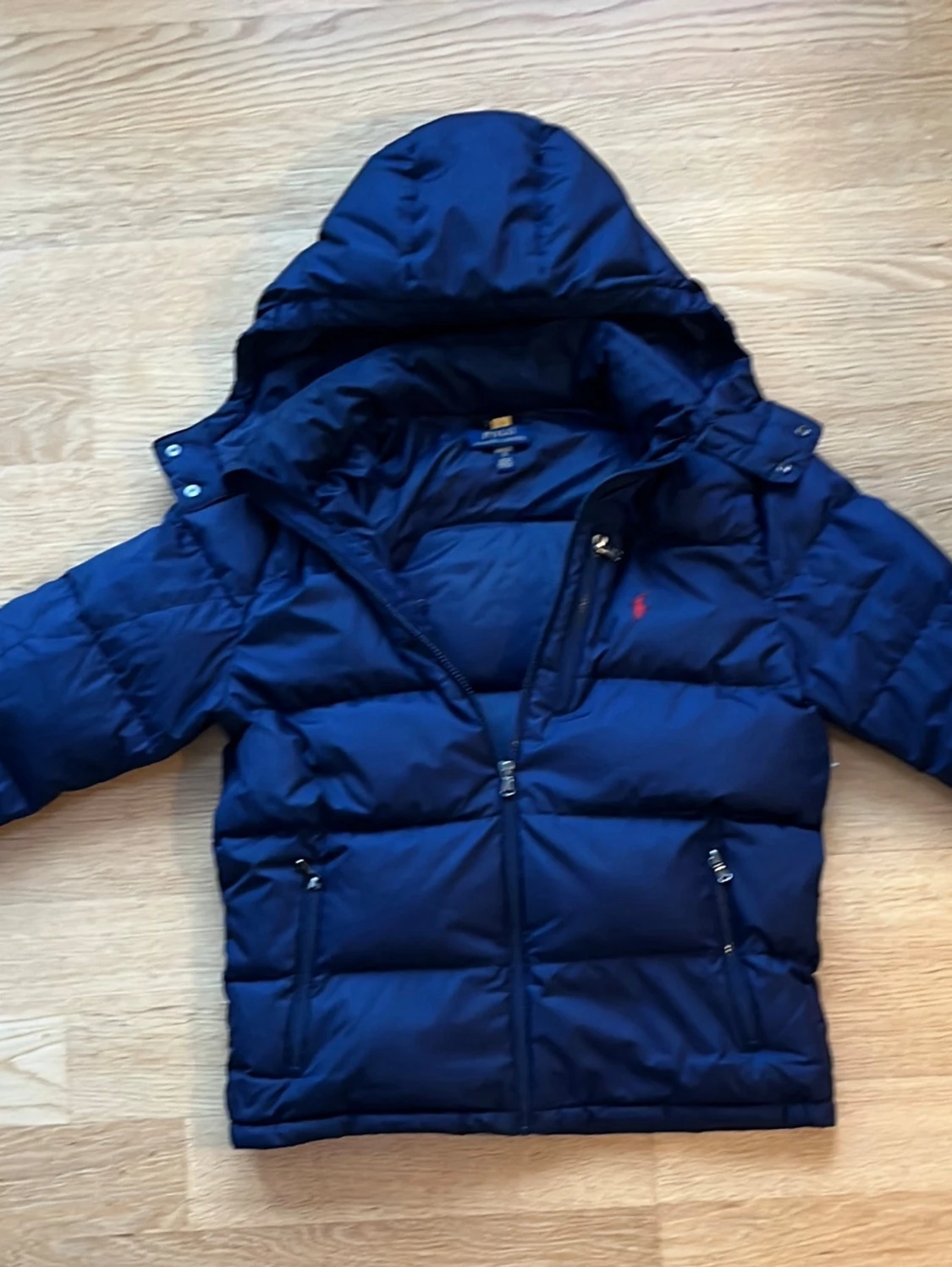 Blå dunjacka från Polo Ralph Lauren