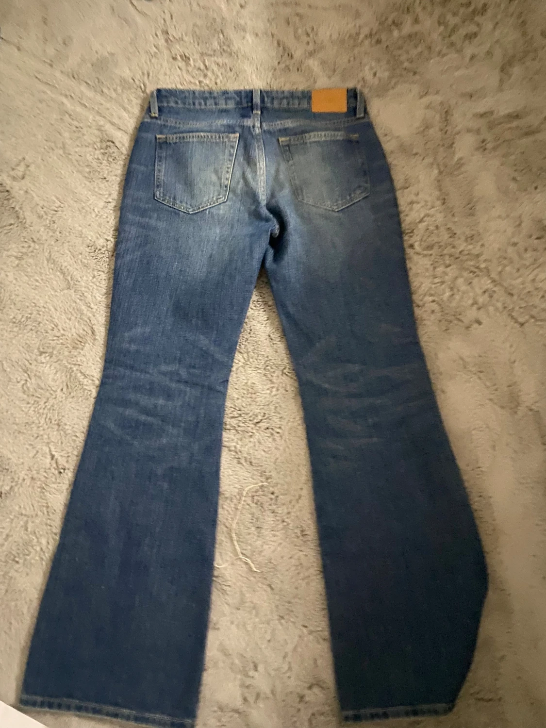 Weekday Nova Low Slim Bootcut Jeans - 1