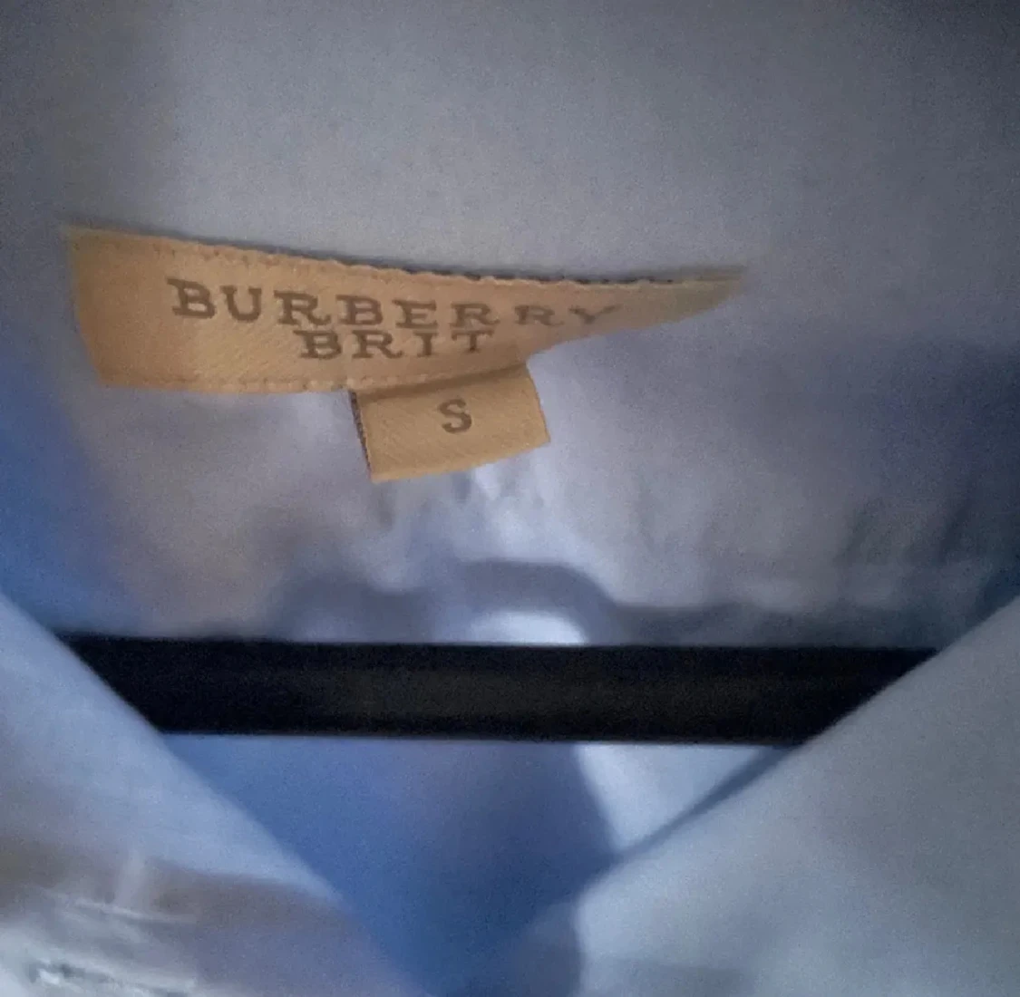 Blå Burberry Brit skjorta, S - 2