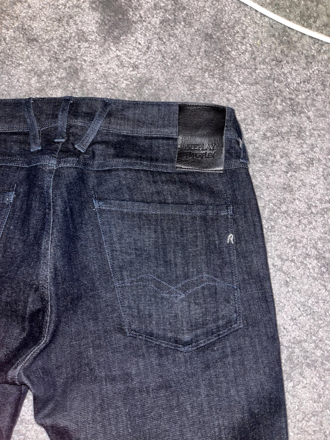 Replay Anbass Hyperflex jeans, svart - 2
