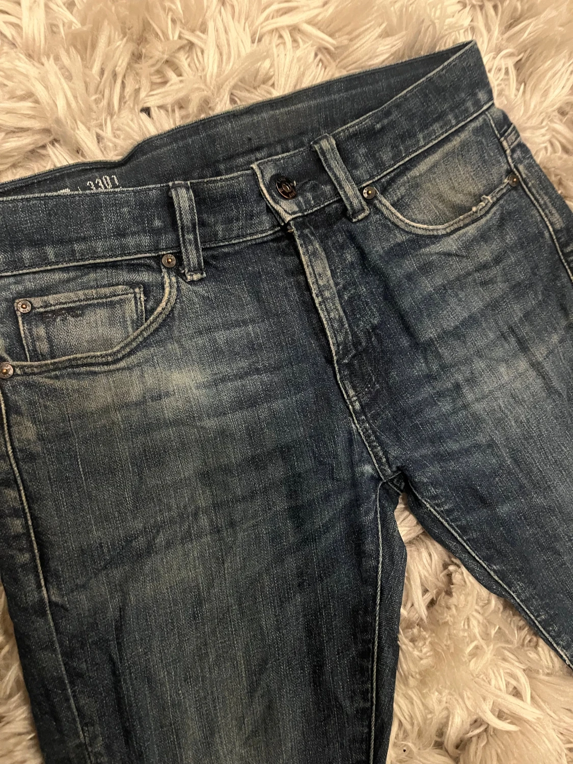 G-Star RAW 3301 Slim jeans blå - 2