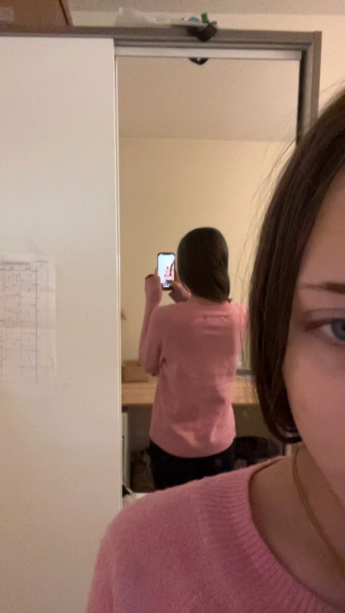 Rosa stickad tröja från Vero Moda - 2