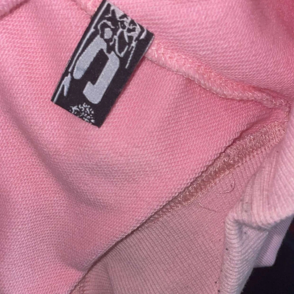 Rosa hoodie från Sp5der med spindelnät - 4