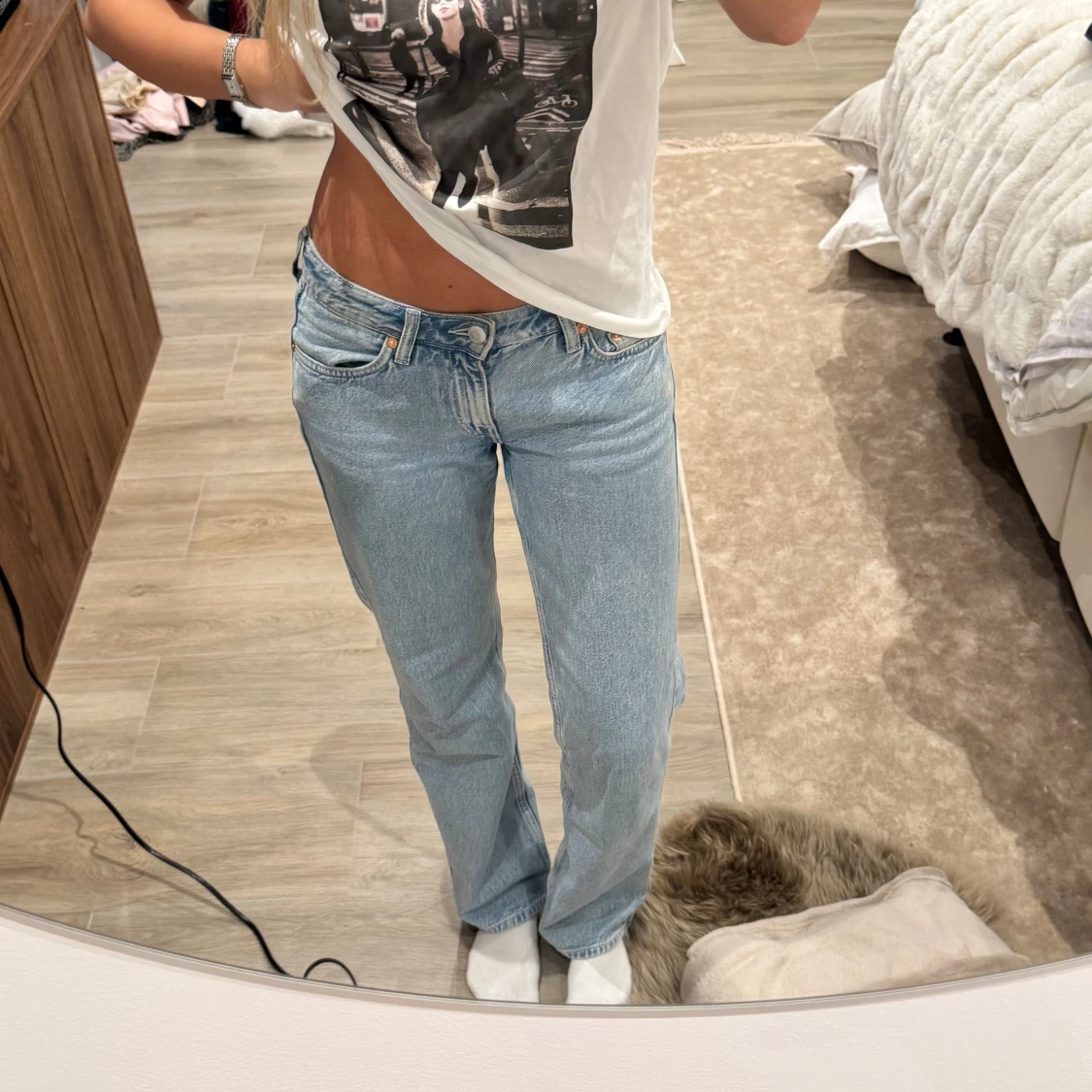 Weekday jeans low waist