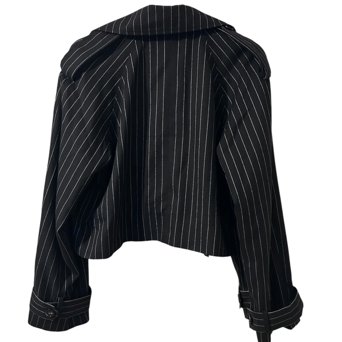 Svart croppad kavaj från ASOS Design - 2