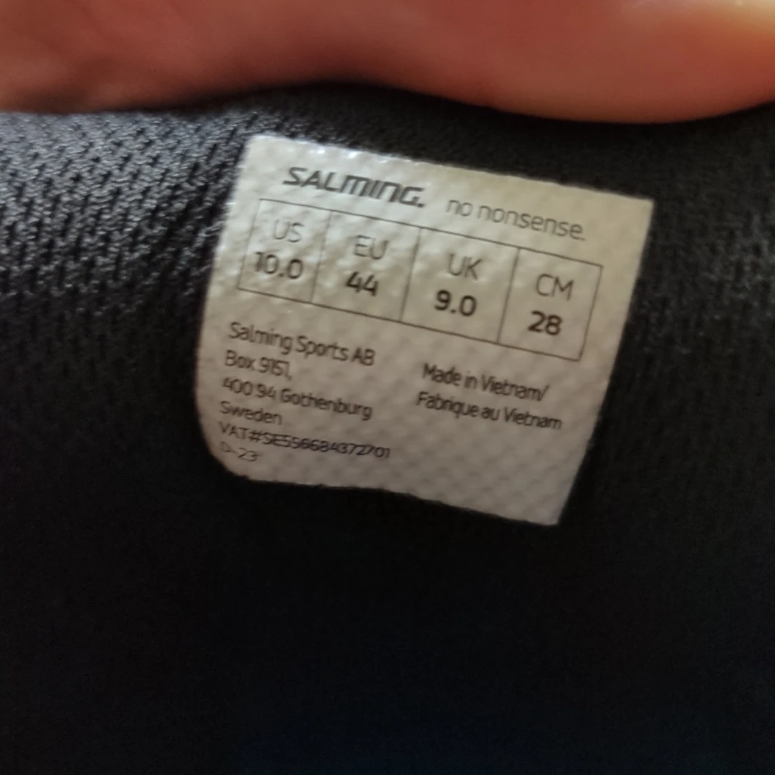 Svarta innebandy målvakts skor - 4