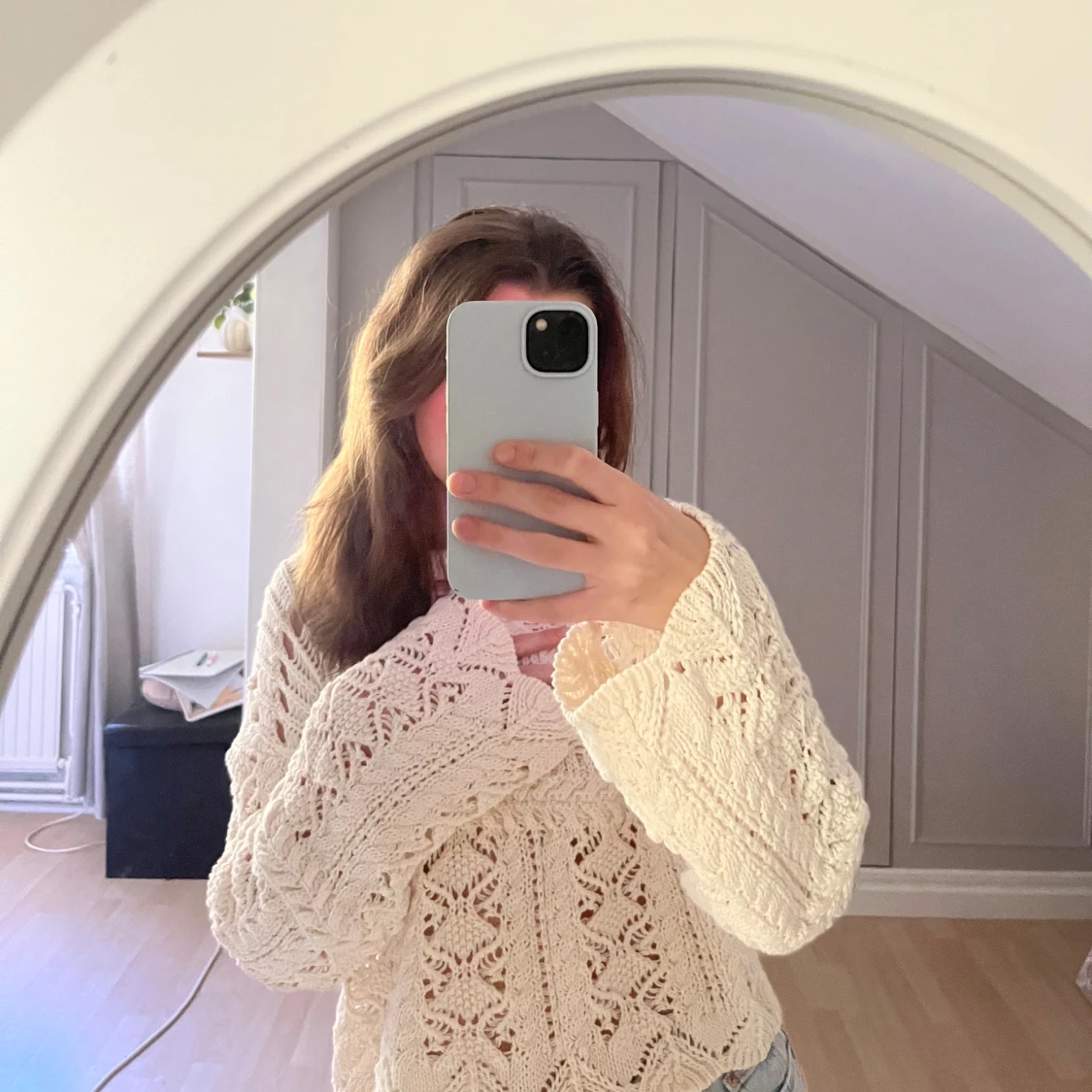 Virkad topp Zara - 1