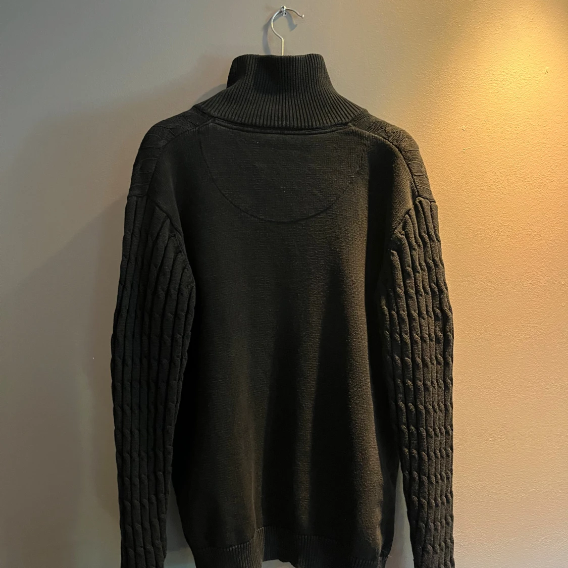 Indicode kabelstickad half zip - 1