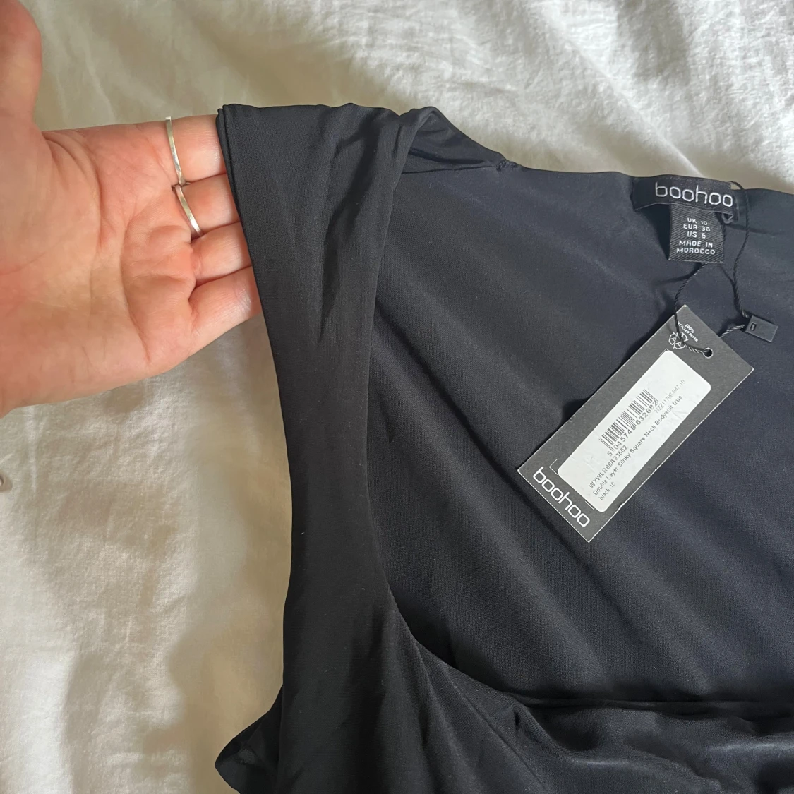 Svart body  från Boohoo - 4