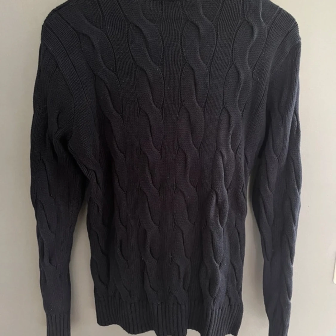 Svart stickad kofta från Polo Ralph Lauren - 2