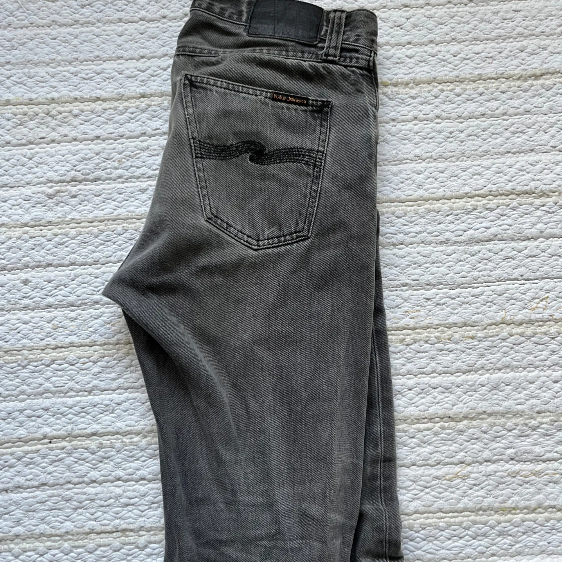 NUDIE JEANS - steady eddie - grå - 2