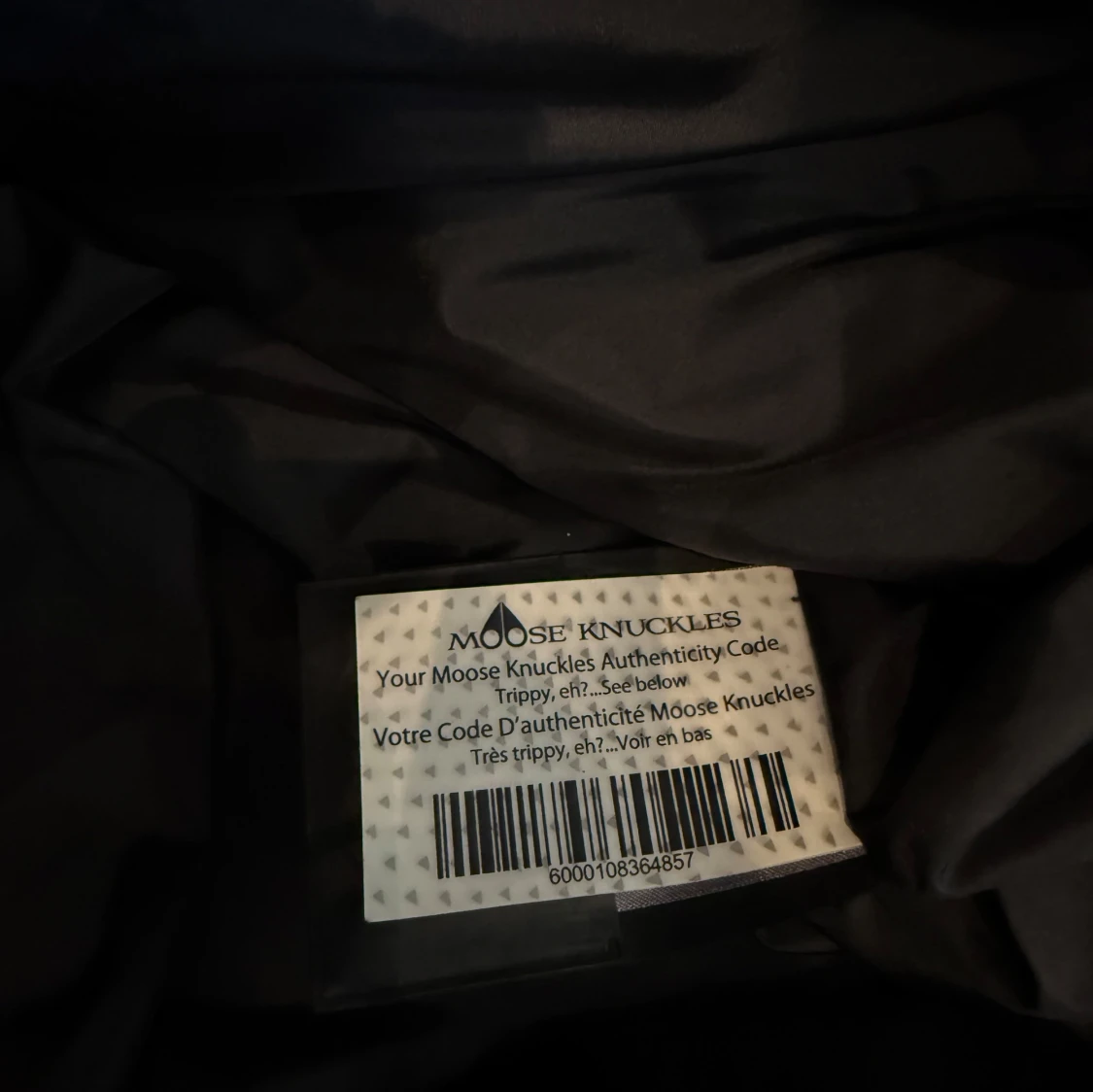 Mörkblå dunjacka Moose Knuckles - 3