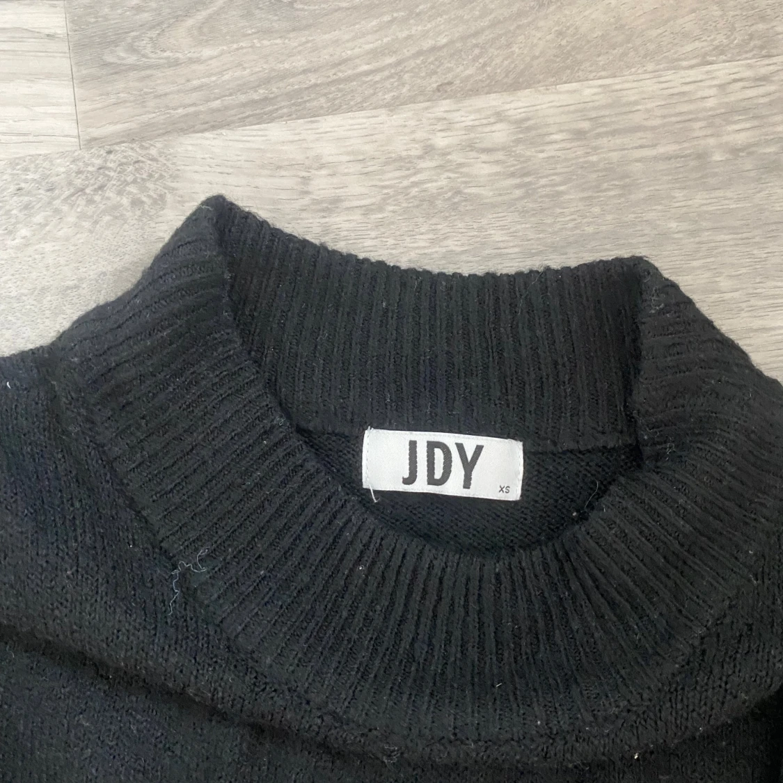 Svart stickad klänning från JDY - 1