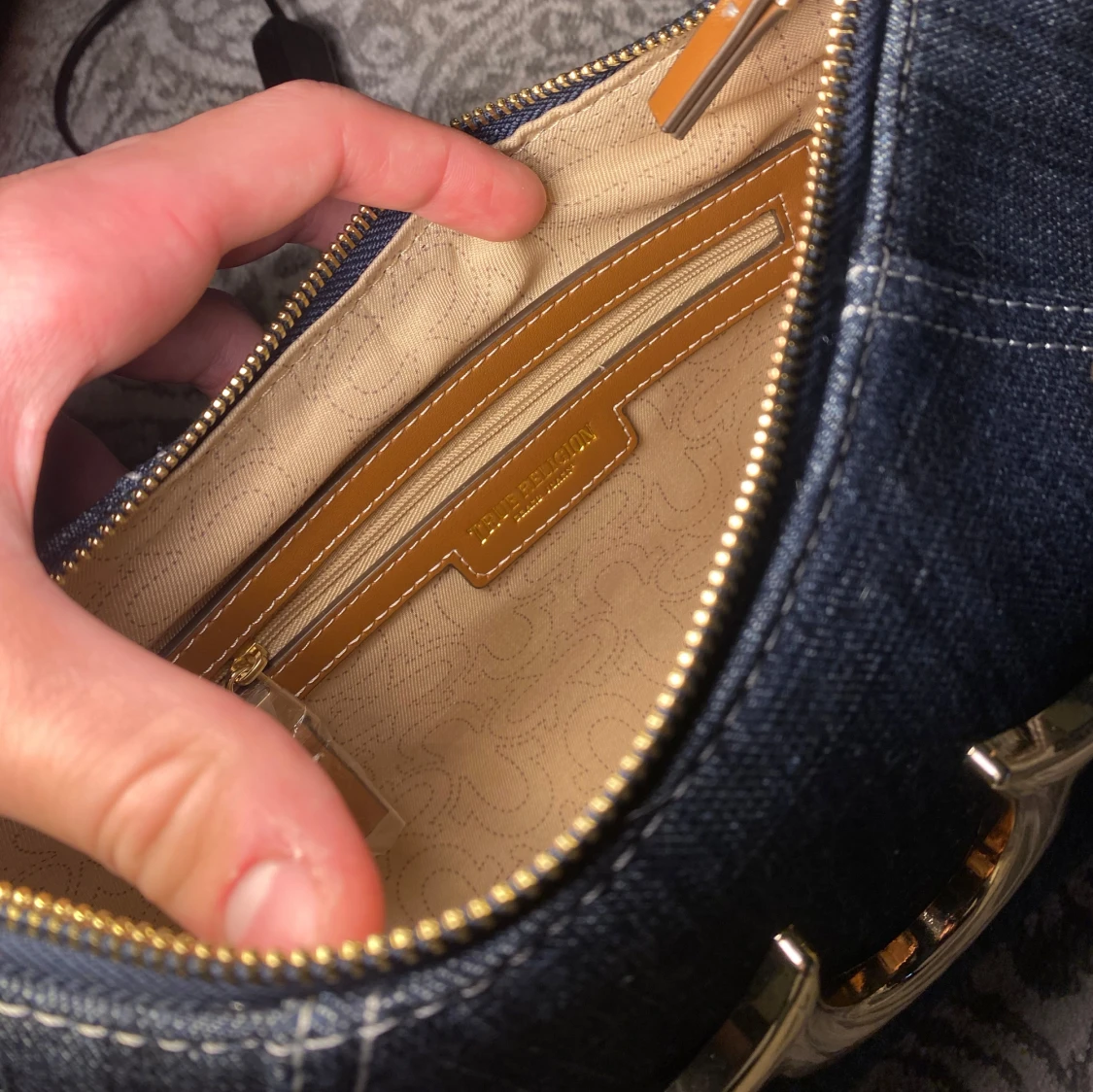 True Religion jeans handväska / axelväska  - 2