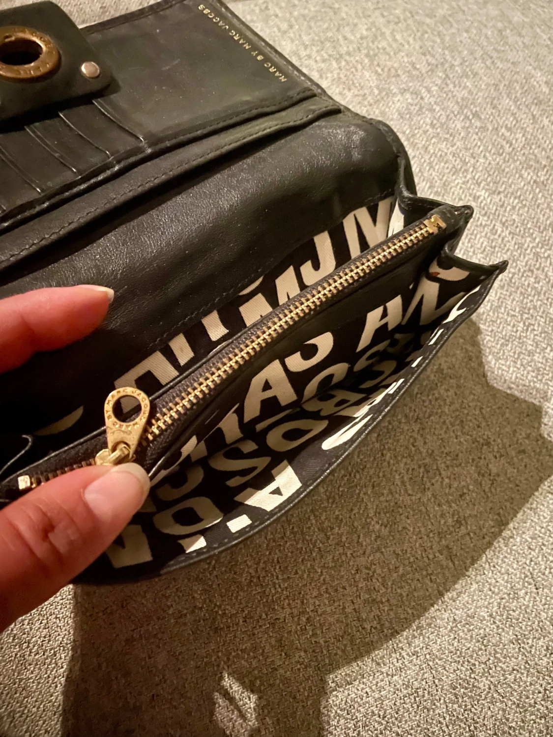 Svart plånbok från Marc by Marc Jacobs - 3